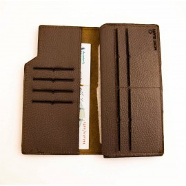 کیف پول چرم طبیعی کتی طرح فلوتر ویزون کد 145