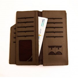 کیف پول چرم طبیعی کتی طرح فلوتر ویزون کد 145