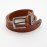 کمربند چرم طبیعی گاومیش مردانه عسلی 3.5 سانتی کد ho-6003 به طول 115 سانتیمتر 