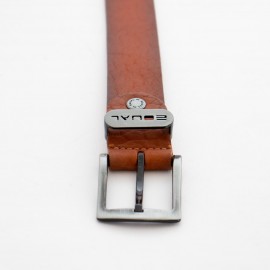 کمربند چرم طبیعی گاومیش مردانه عسلی 3.5 سانتی کد ho-6003 به طول 115 سانتیمتر 