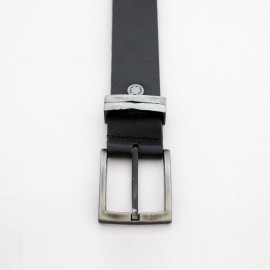 کمربند چرم طبیعی گاومیش مردانه مشکی 3.5 سانتی کد bl-6008 به طول 120 سانتیمتر