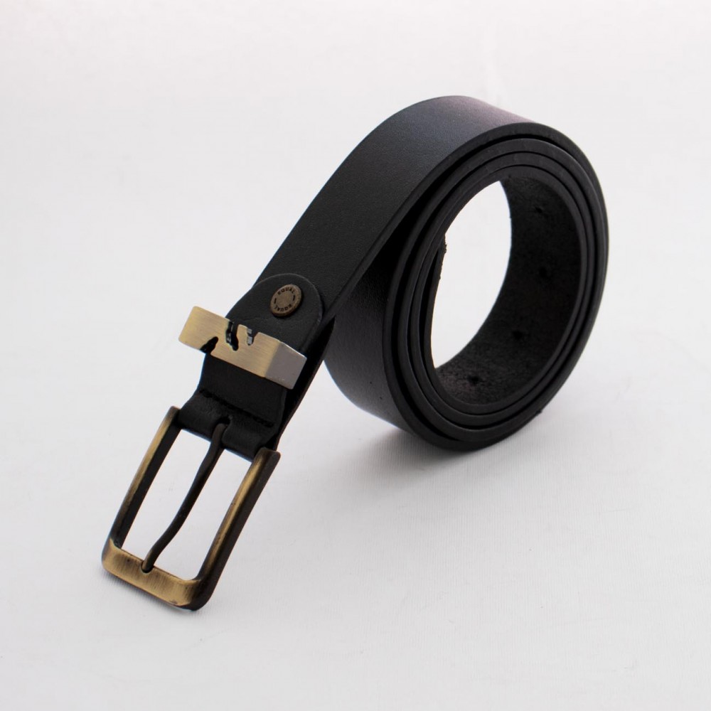 کمربند چرم طبیعی گاومیش مردانه مشکی 3.5 سانتی کد bl-6011 به طول 130 سانتیمتر