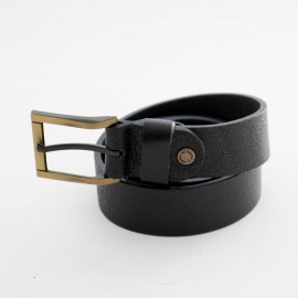 کمربند چرم طبیعی گاومیش مردانه مشکی 3.5 سانتی کد bl-6012 به طول 115 سانتیمتر