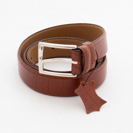 کمربند چرم طبیعی گاو مردانه عسلی 3.5 سانتی کد ho-6013 به طول 120 سانتیمتر