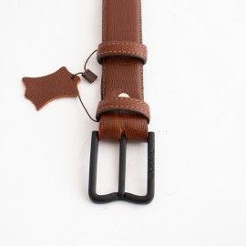 کمربند چرم طبیعی گاو مردانه عسلی 3.5 سانتی کد ho-6015 به طول 120 سانتیمتر