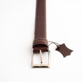 کمربند چرم طبیعی گاو مردانه عسلی 3.5 سانتی کد ho-6016 به طول 120 سانتیمتر