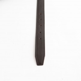 کمربند چرم طبیعی گاومیش کلاسیک مردانه قهوه ای 3.5 سانتی کد br-6020 به طول 130 سانتیمتر