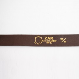 کمربند چرم طبیعی گاومیش کلاسیک مردانه قهوه ای 3.5 سانتی کد br-6020 به طول 130 سانتیمتر