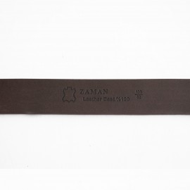 کمربند چرم طبیعی گاومیش کلاسیک مردانه قهوه ای 3.5 سانتی کد br-6021 به طول 130 سانتیمتر