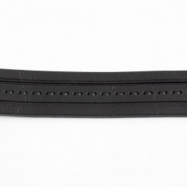 کمربند چرم طبیعی گاومیش کلاسیک مردانه مشکی 3.5 سانتی کد bl-6022 به طول 110 سانتیمتر