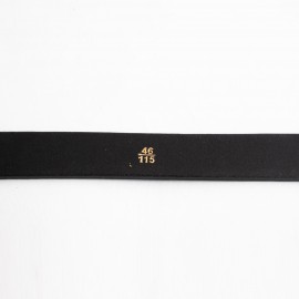 کمربند چرم طبیعی گاومیش کلاسیک مردانه مشکی 3.5 سانتی کد bl-6024 به طول 115 سانتیمتر