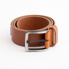کمربند چرم طبیعی گاومیش مردانه عسلی 4 سانتی کد ho-6025 به طول 115 سانتیمتر