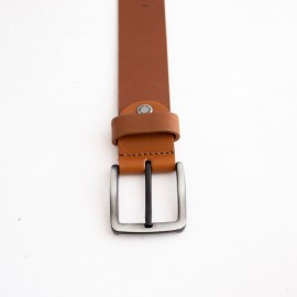 کمربند چرم طبیعی گاومیش مردانه عسلی 4 سانتی کد ho-6025 به طول 115 سانتیمتر