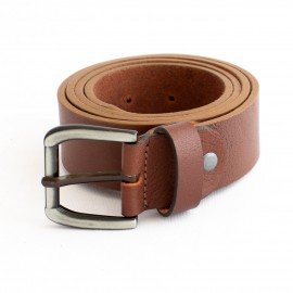 کمربند چرم طبیعی گاومیش مردانه قهوه ای 4 سانتی کد br-6027 به طول 115 سانتیمتر