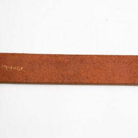 کمربند چرم طبیعی گاومیش مردانه قهوه ای 4 سانتی کد br-6027 به طول 115 سانتیمتر