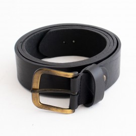 کمربند چرم طبیعی گاومیش مردانه مشکی 4 سانتی کد bl-6029 به طول 130 سانتیمتر