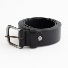 کمربند چرم طبیعی گاومیش مردانه مشکی 4 سانتی کد bl-6030 به طول 130 سانتیمتر