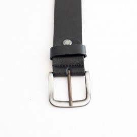 کمربند چرم طبیعی گاومیش مردانه مشکی 4 سانتی کد bl-6030 به طول 130 سانتیمتر