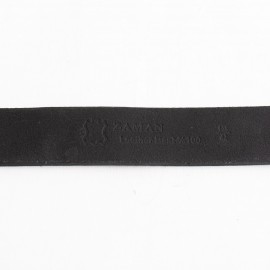 کمربند چرم طبیعی گاومیش مردانه مشکی 4 سانتی کد bl-6035 به طول 105 سانتیمتر