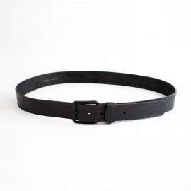 کمربند چرم طبیعی گاومیش مردانه مشکی 4 سانتی کد bl-6036 به طول 120 سانتیمتر