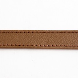 کمربند چرم طبیعی گاوی مردانه عسلی 3.5 سانتی دستدوز کد bl-6051 به طول 130 سانتیمتر