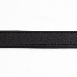 کمربند چرم طبیعی گاوی مردانه فلوتر مشکی 3.5 سانتی کد bl-6053 به طول 128 سانتیمتر