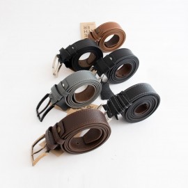 کمربند چرم طبیعی گاوی مردانه فلوتر عسلی 3.5 سانتی کد bl-6058 به طول 130 سانتیمتر