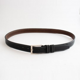 کمربند چرم طبیعی گاوی مردانه فلوتر مشکی 3.5 سانتی کد bl-6055 به طول 128 سانتیمتر