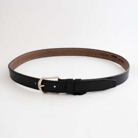 کمربند چرم طبیعی گاوی مردانه مشکی 3.5 سانتی کد bl-6056 به طول 130 سانتیمتر