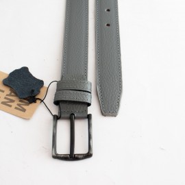 کمربند چرم طبیعی گاوی مردانه فلوتر طوسی 3.5 سانتی کد bl-6059 به طول 118 سانتیمتر