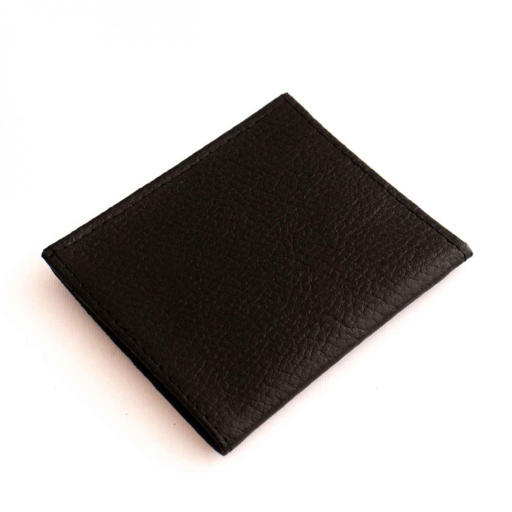 جاکارتی چرم طبیعی طرح فلوتر مشکی کد 151