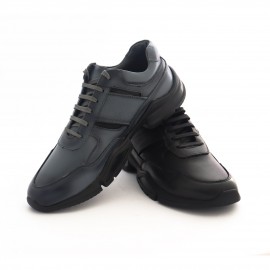 کفش چرم طبیعی مردانه اسپرت مدل آیدین طوسی