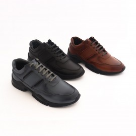 کفش چرم طبیعی مردانه اسپرت مدل آیدین طوسی