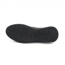 کفش چرم طبیعی مردانه راحتی مدل آرشام مشکی arsham