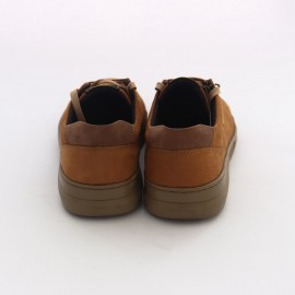 کفش چرم طبیعی مردانه اسپرت طرح تیمبرلند عسلی