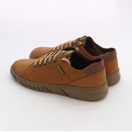 کفش چرم طبیعی مردانه اسپرت طرح تیمبرلند عسلی