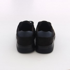 کفش چرم طبیعی مردانه اسپرت طرح تیمبرلند مشکی