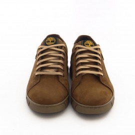 کفش چرم طبیعی مردانه اسپرت طرح تیمبرلند خاکی