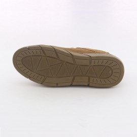 کفش چرم طبیعی مردانه اسپرت طرح تیمبرلند خاکی