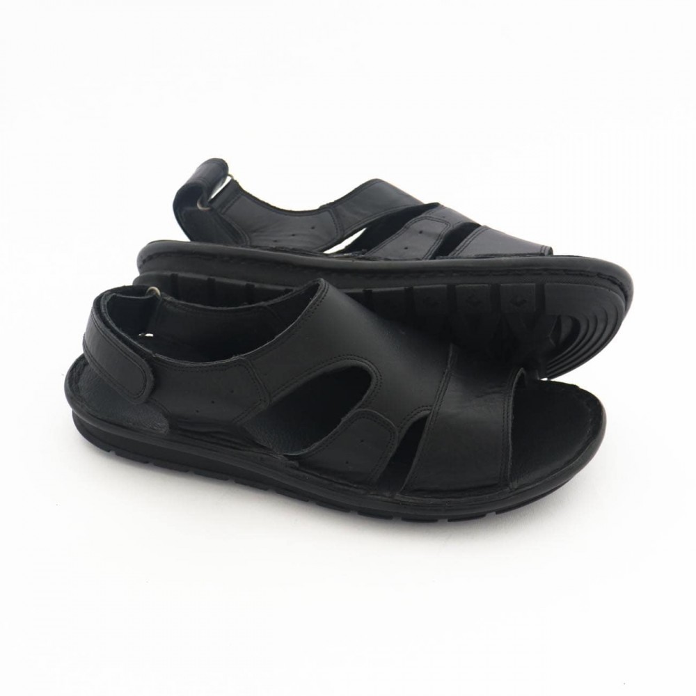 کفش چرم طبیعی مردانه تابستانی مدل بهراد