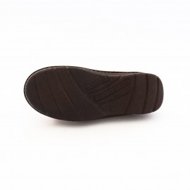 صندل چرم طبیعی مردانه مدل پویا عسلی pouya کد 330