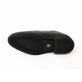 کفش چرم طبیعی مردانه مجلسی مدل برسام مشکی barsam