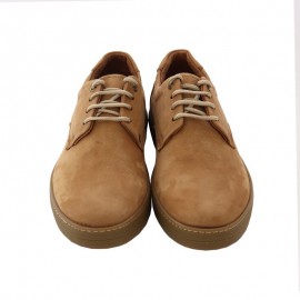 کفش چرم طبیعی مردانه راحتی مدل پرهام عسلی parham 
