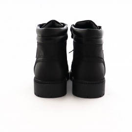 نیم بوت چرم طبیعی مردانه مدل فرید مشکی farid