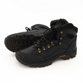 نیم بوت چرم طبیعی مردانه طرح تیمبرلند مشکی Timberland