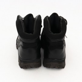 نیم بوت چرم طبیعی مردانه طرح تیمبرلند مشکی Timberland