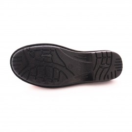 صندل چرم طبیعی مردانه مدل راتین عسلی ratin