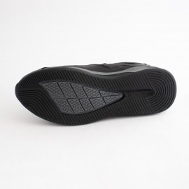 کفش چرم طبیعی مردانه اسپرت مدل الوین مشکی elvin