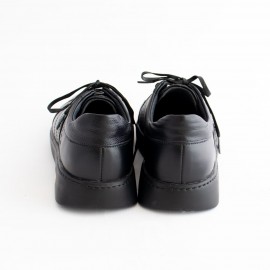 کفش چرم طبیعی مردانه راحتی مدل ونس مشکی vens