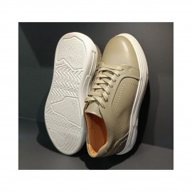 کفش چرم طبیعی اسپورت مدل اونیکس ونس کرمی onyx